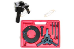 Automotive Harmonic Damper Balancer Puller & Holding Remover Installer 3 Jaws HD